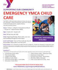 Maybe you would like to learn more about one of these? Ymca Providing Emergency Child Care In North Texas