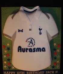 When tottenham hotspur football club won the fa cup for the first time in 1901, the cake was given free to local children in celebration of this historic win for spurs. Spurs Shirt Cake Online Shopping Has Never Been As Easy