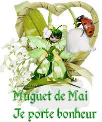 Image muguet 1er mai photo muguet muguet fleur muguet de mai bouquet de muguet brin de muguet muguet porte bonheur fete du 1er mai carte dans le jardin, la coccinelle et le muguet se sont unis pour vous porter bonheur. Gif Muguet De Mai Je Porte Bonheur Avec Petite Fee Et Coccinelle Animees Les Gifs Animes De Dentelledelune