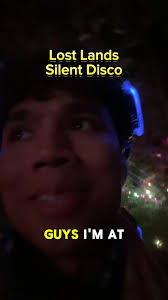 Silent disco at Lost Lands 🦖🎧 It’s silent minus the people who are  screaming to their friends 🤣 #silentdisco #lostlands #lostlandsfestival  #edm #rave #ohio #xyzbca #reels #tiktok #shorts #college ...