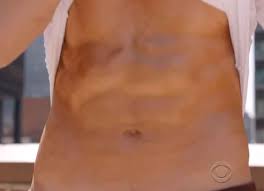 He has always stayed in the most amazing shape and looks gorgeous shirtless. Stephen Colbert John Krasinski Brawl On The Late Show Krasinski Shows Off His Abs Uinterview