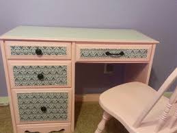 Child S Desk With Dry Erase Table Top And Damask Mod Podge Drawers Dry Erase Table Top Dry Erase Table Kid Desk