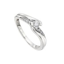 H Samuel White Gold Wedding Rings Wedding Rings White Gold Ring Band Elegant Engagement Rings