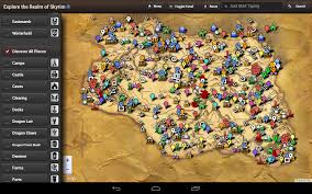 Western skyrim zone, 12 players trial: Skyrim Map Hd Amazon De Apps Spiele
