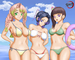 Rule34 - If it exists, there is porn of it  kanroji mitsuri, kochou  shinobu, tsuyuri kanao  4312610