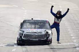 Follow your favourite teams right here live! Nascar Truck Martinsville Race Results Todd Gilliland Scores Dramatic First Win
