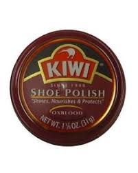 details about kiwi shoe shine wax polish paste leather care boot hi gloss 1 1 8oz oxblood