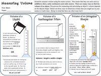 Volume Worksheets