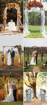 Top 30 Country Wedding Ideas And Wedding Invitations For Fall 2015 Elegantweddinginvites Com Blog Outdoor Fall Wedding Fall Wedding Colors Wedding Ceremony Arch