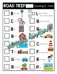 Maybe you would like to learn more about one of these? Printable Road Trip Scavenger Hunt