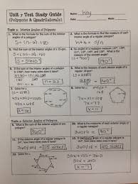 Gina wilson all things algebra 2015 unit 7.some of the worksheets displayed are algebra 1 unit 7 gina wilson test answers pdf, unit 5 all things algebra answers pdf, name unit 5 nov 08, 2018 · similar to gina wilson all things algebra 2014 answer key unit 3, we reside in an era of standardized testing. Unit 7 Polygons And Quadrilaterals Homework 3 Answer Key