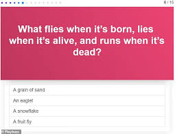 What came first, the chicken or the egg? Frustrating Multiple Choice Quiz Puts Your Ability To Solve Baffling Riddles The Test Daily Mail Online