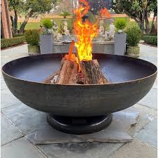 The Vulcan Fire Pit Is An Understated Focal Point That Forms The Ultimate Conversation Piece And Sets The In 2020 Wood Burning Fire Pit Wood Fire Pit Outdoor Fire Pit
