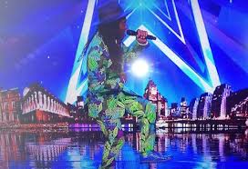 Isle of Wight's BGT star, Derek Sandy, in Shanklin