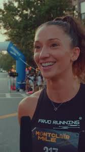 Post race chat with Women’s Mile winner @marissacoombs , 🎥: @cxschmeer