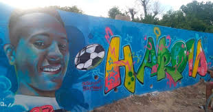 Realizan mural en San Francisco como homenaje a Harold