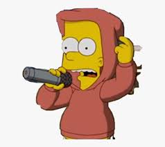 Cartoon image of a vector rapper. Bart Simpson Rap Asthetic Stock Freetoedit Bart Simpson Rap Png Transparent Png Transparent Png Image Pngitem