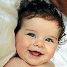 Our newest baby has blonde hair and blue eyes. Newborn Baby Boy With Curly Hair And Blue Eyes Novocom Top