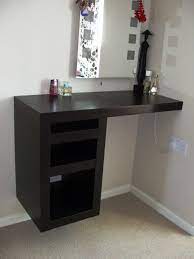 Old Lack Shelf To Compact Corner Dressing Table Ikea Hackers Corner Dressing Table Ikea Dressing Table Lack Shelf