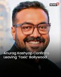 Filmmaker Anurag Kashyap has officially confirmed his departure from  Bollywood, calling the industry “toxic" and driven solely by box office  numbers #AnuragKashyap #Bollywood #Toxic #Movies #EntertainmentNews  https://www.news18.com/movies/anurag ...