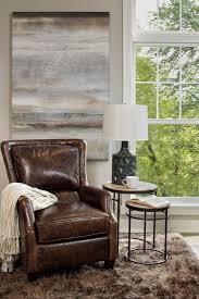 Leather lounge chair chairs loft wooden folding chairs metal dining chairs leather chair old chairs leather club chairs cool chairs leather lounge. Cozy Nook With Leather Chair Living Room Decor Styles Family Room Design Leather Chair Living Room