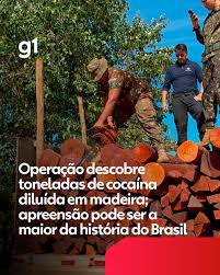 Apreens&atilde;o hist&oacute;rica - Uma opera&ccedil;&atilde;o conjunta da Receita Federal, Pol&iacute;cia  Federal e Ex&eacute;rcito, com apoio de autoridades dos Estados Unidos e da  Bol&iacute;via, apreendeu toneladas de coca&iacute;na neste domingo (21), escondidas em