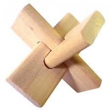 It has one of the most elegant solutions around! Wooden Puzzle Brain Teaser Find Me A Gift
