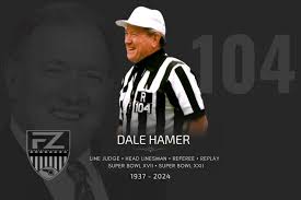 Former referee Dale Hamer dies at 87