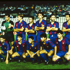 Bestelle dein fc barcelona fußball trikot noch heute und personalisiere es mir deinem eigenen namen und eigener nummer oder mit deinem fc barcelona lieblingsspieler. Fc Barcelona 1990 91 Retro Trikot Auswarts Retrofootball