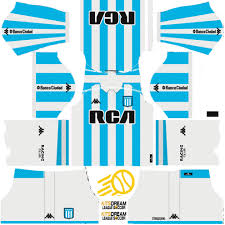 The river plate club 2020 river plate club kits were designed for the famous game under the name of dls 20 and the main team kits were designed in addition to the backup kit design and the river plate goalkeeper kits were also designed as well as the alternative costume. Kit Racing Club Dream League Soccer Kits 2018 2019 Camisa De Futbol Camisetas De Futbol Juegos De Football