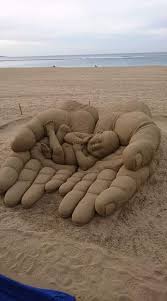 Sand Art Follow And Comment Add Me To Be Invited To Pin Here Sand Sculptures Amazing Art Sand Art