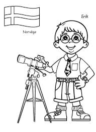 Second thoughts on wedding dress. Erik Norwegen Kid From Around The World Coloring Page Coloring Sky