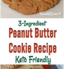 Keto Peanut Butter Cookies Only 3 Ingredients With 20 Minutes Of Your Time And You Have One Heck Of A De Desserts Keto Desserts Faibles En Glucides Collations