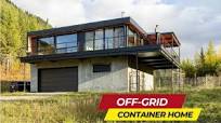 Explore this AMAZING Off-grid Shipping Container Home