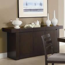 Modern Dining Room Sideboard Server Table Cabinet In Cappuccino Modern Dining Room Dining Room Console Dining Room Server