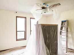 If your home is older than that, get a professional to check for asbestos. How To Remove A Popcorn Ceiling Hgtv