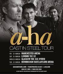Maybe you would like to learn more about one of these? A Ha Cast In Steel Tour Tour Posters First Love Tours