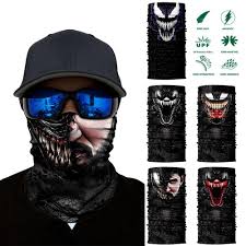 Black Ant King Pills Amazon 3d Tube Face Mask Jokers Venom Deadpool Iron Man Ant Man Darth Vader Spider Man Punisher Neck Gaiter Deadpool Bandana