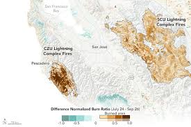 In the map below, see information about cal fire's active fires. Assessing California Fire Scars