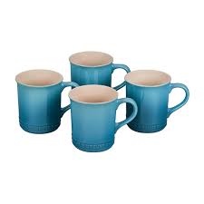 Save to favoritescast reactive glaze black mug set of 4. Mugs Set Of 4 Le Creuset Official Site