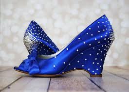 Wedding Shoes Royal Blue Wedge Wedding By Designyourpedestal Blue Wedding Shoes Wedge Wedding Shoes Royal Blue Wedding Shoes
