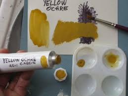 Add a touch of blue to darken and desaturate the yellow. Casein Artwork By D B Clemons Page 3