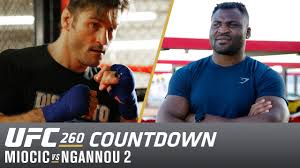 Tom feely stipe miocic puts his undisputed heavyweight championship on the line in a rematch with francis ngannou on saturday in las vegas. Video Ufc 260 Countdown For Stipe Miocic Vs Francis Ngannou 2