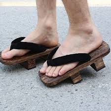 Japanese Men S And Women S Traditional Shoes Japan Shoes Harajuku Japan Japanese Cosplay Life Mens Sandals Fashion Wooden Shoes Clogs Shoes Fashion
