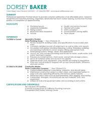 Best Apprentice Plumber Resume Example Livecareer Skills Examples Construction Plumber Resume Skills Examples Resume Librarian Skills Resume Student Objective Resume Examples Ux Resume Sample Resume For Experienced Marketing Professional Free Resume