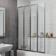 Against the popular opinion, not all shower screens are made out of glass. Shower Screens Over Bath Shower Screens Plumbworld Plumbworld