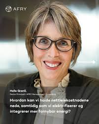 Hvordan utnytte kraftnettet bedre? . Det var tema da Renewables Norway og  Distriktsenergi arrangerte webinar om kunstig intelligens (KI) og nett  forrige uke. . Helle Hertwich Grønli i AFRY Management Consulting delte