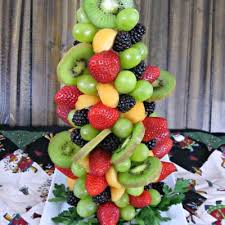 How to make a fruit christmas tree. Fruit Christmas Tree Sweet Beginnings Blog