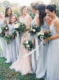 How To Wear A Blush Wedding Dress Wedding Ideas Oncewed Com Pink Wedding Gowns Wedding Bridesmaids Blue And Blush Wedding