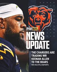 The Chargers are trading WR Keenan Allen to the Bears for a fourth-round  pick, per multiple reports.